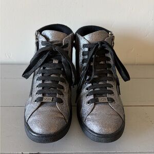 UGG Women's Metallic Gunmetal Sneakers